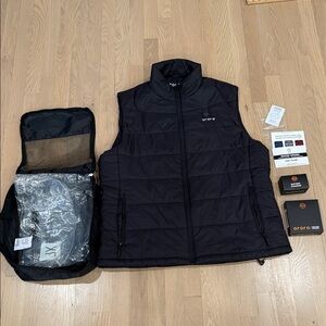 Ororo Black Heated Vest XL